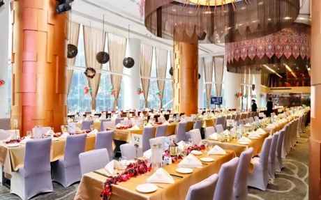 君豪厅 [ 最大25桌 · 高6.0m · 4个柱子 ·  ]