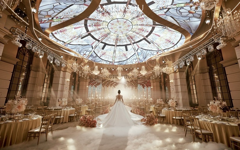 巴洛克城堡 [ 最大28桌 · 高8.0m · 无柱 ·  ]