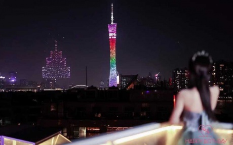 360 °打卡天台 [ 最大10桌 · 高0.0m · 无柱 ·  ]